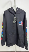 Chrome Hearts Hoodie (Black Cross Graphic)