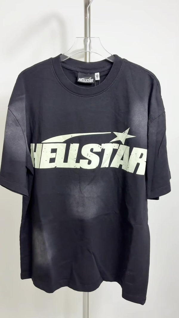 Hellstar Black Circle Graphic T-Shirt