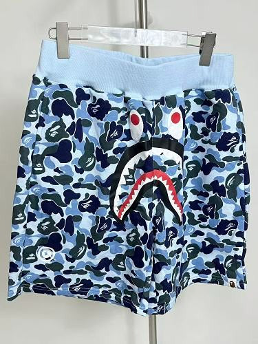 BAPE Shark Shorts (Blue Camo)