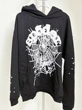 Sp5der Hoodie (Black Graphic)