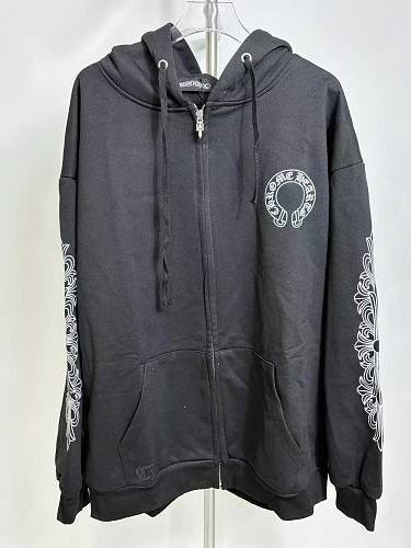 Chrome Hearts Zip Hoodie (Black)
