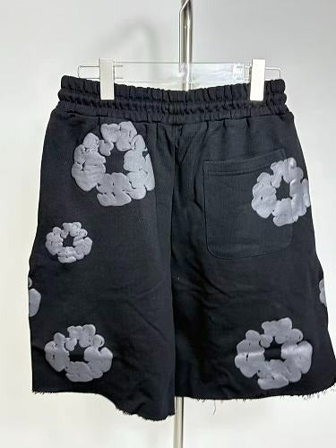 Denim Tears Shorts (Black Floral Variant)