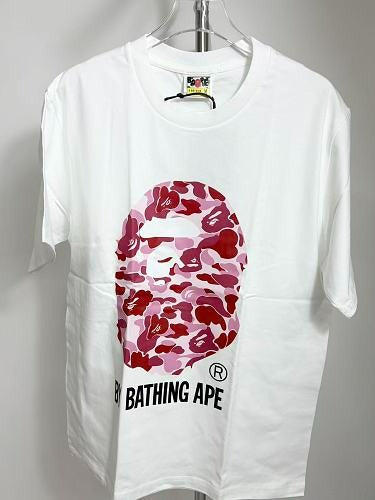 BAPE T-Shirt (White Red Graphic)