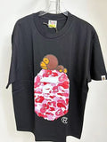 BAPE T-Shirt (Black Pink Graphic)