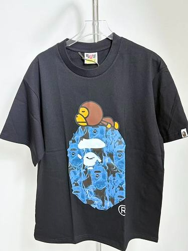 BAPE T-Shirt (Black Blue Graphic)